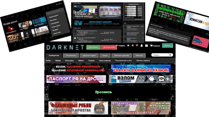 current list of darknet markets